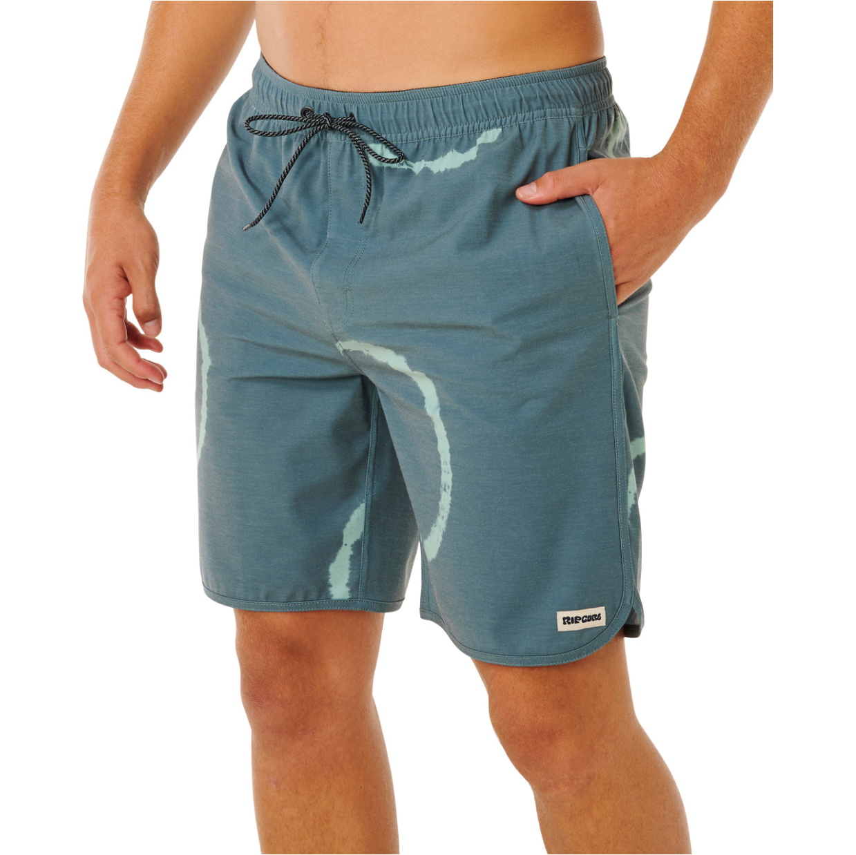 2026 Rip Curl Männer Pacific Rinse Dye Volley Boardshorts 0EEMBO - Moss